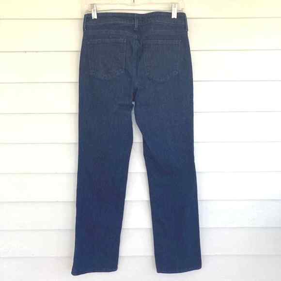 NYDJ Marylin Straight Leg Rapture Dark Wash Lift Tuck Technology Stretch Jeans 4 - Picture 2 of 11